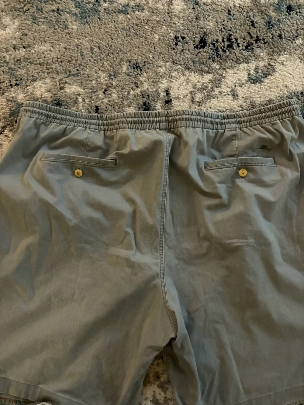 Tommy Bahama Olive Drawstring Athletic Shorts